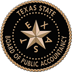 Board Certified by the Texas State Board of Public Accountancy